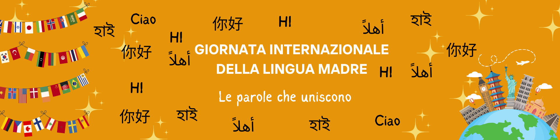 Festa per la “Giornata internazionale lingua madre”