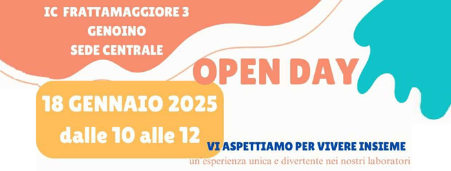 Open day IC Frattamaggiore 3 Genoino