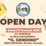 Open Day e iscrizioni 2026/2027: il 17 gennaio scopri i laboratori e l’offerta formativa dell’I.C. G. Genoino